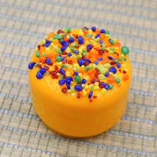 HG-202 Chocolate Mango with Bright Sprinkles $50 at Hunter Wolff Gallery